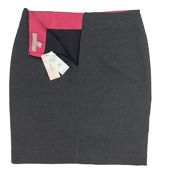 Banana Republic Timeless Classic Office Wear Polka Dot Pencil Skirt Petite 4P - Picture 2 of 6